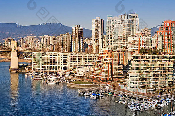 公寓海滨温哥华英国哥伦比亚加拿大