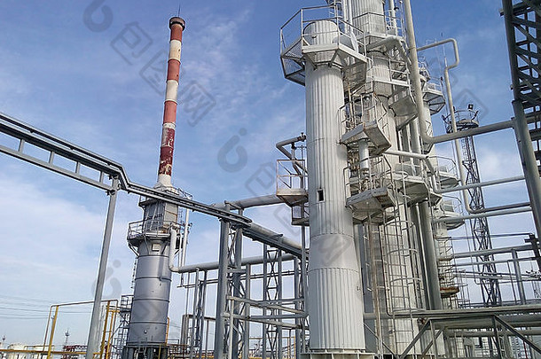 蒸馏列加热炉设备石油炼油厂