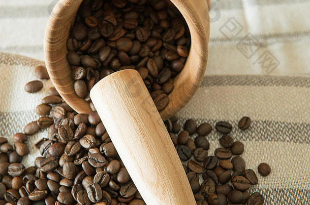 咖啡豆子砂浆杵