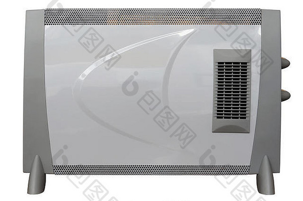 电加热器空气现代平设计质量生产孤立的补丁