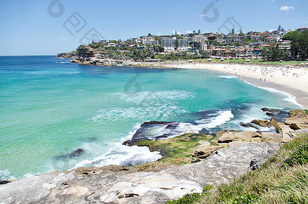 邦迪海滩悉尼澳大利亚田园海滩东部郊区悉尼