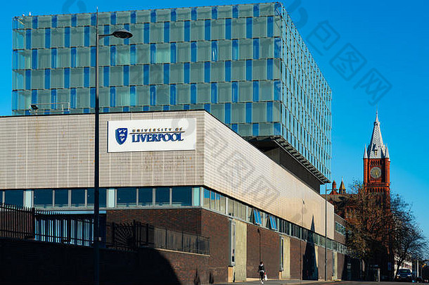 维多利亚建筑brownlow山利物浦现代建筑前景图像10月