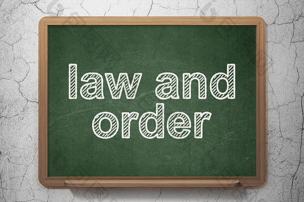 法律概念法律订单黑板背景