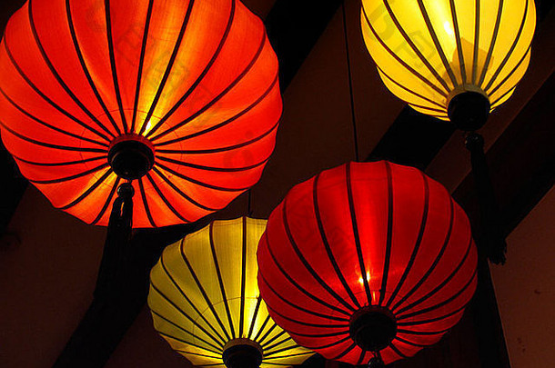 中国人花灯之外商店新加坡