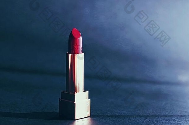 红色的口红溢价美产品化妆化妆品品牌