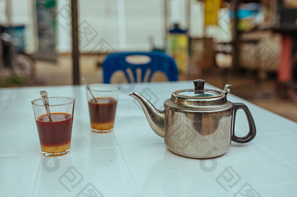 泰国茶牛奶茶壶表格