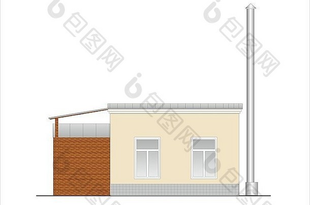 房子建筑结构安装插图建筑房子城市网站图纸房屋经典