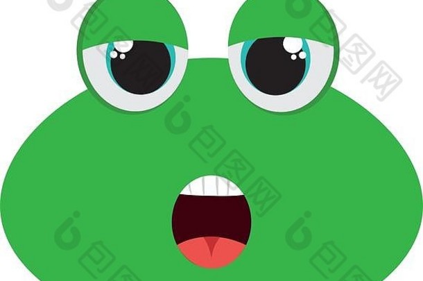 绿色化身青蛙