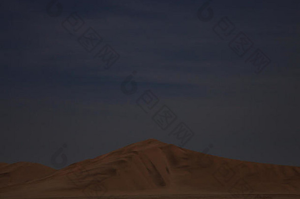 视图路非洲沙丘沙漠海洋纳米比亚南非洲