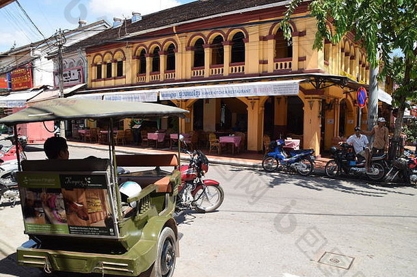高棉语餐厅siem收获等待嘟嘟车嘟嘟车司机
