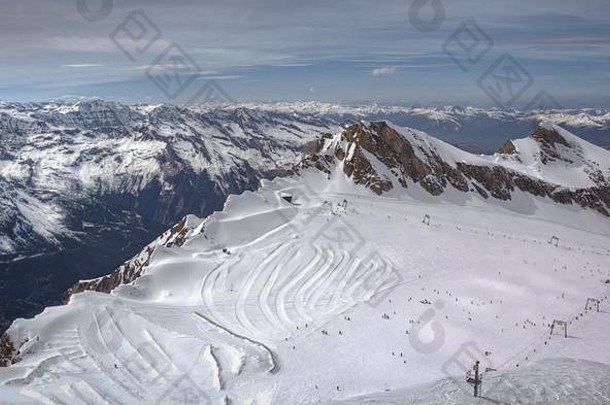 概述奥地利滑雪度假胜地阿尔卑斯山脉奥地利