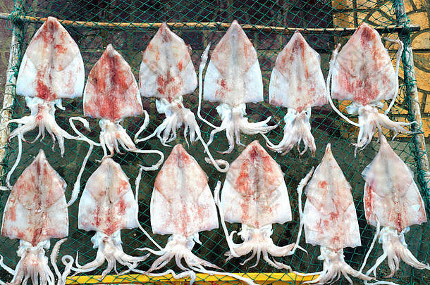 干鱼烹饪市场