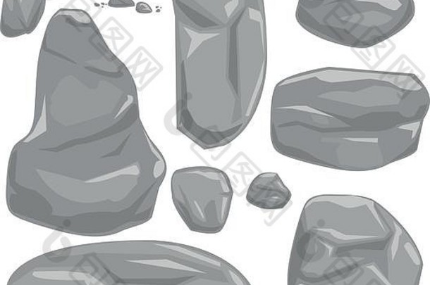 石头岩石巨石
