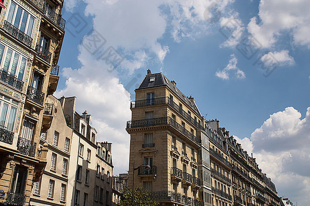 巴黎公寓块巴黎法国