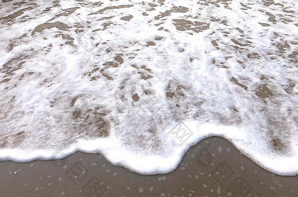 海波视图沙子图像图片