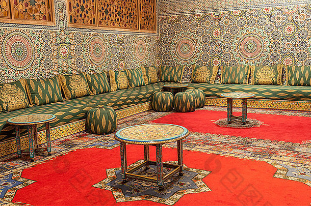 东方装饰房间做了什么摩洛哥非洲