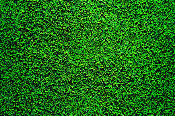 明亮基斯表面覆盖明亮的绿色石膏趋势颜色