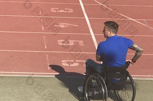 体育边界克罗地亚运动员斯文maretic成功的活跃的体育运动轮椅篮球轮椅网球