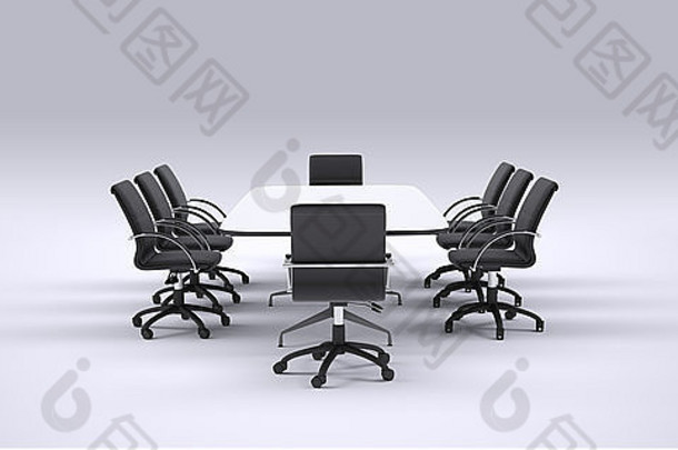 业务会议表格椅子