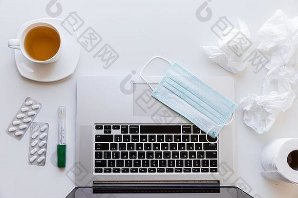 移动PC白色杯茶飞碟检疫医疗面具键盘卷厕所。。。纸餐巾平板电脑其他