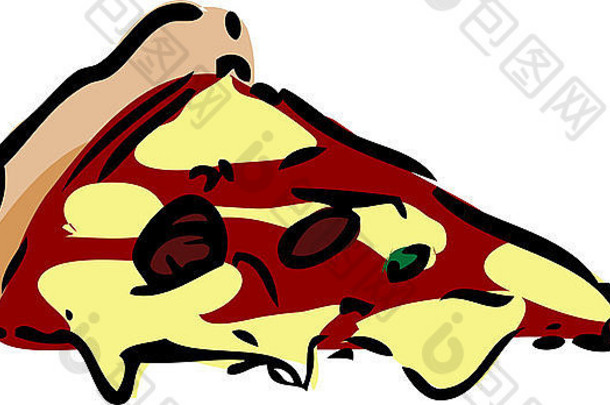 片披萨插图