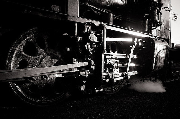 蒸汽引擎维多利亚时代淘金热铁路莫尔登维多利亚澳大利亚