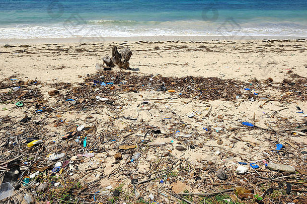 <strong>垃圾</strong>海滩浪费金沙环境污染