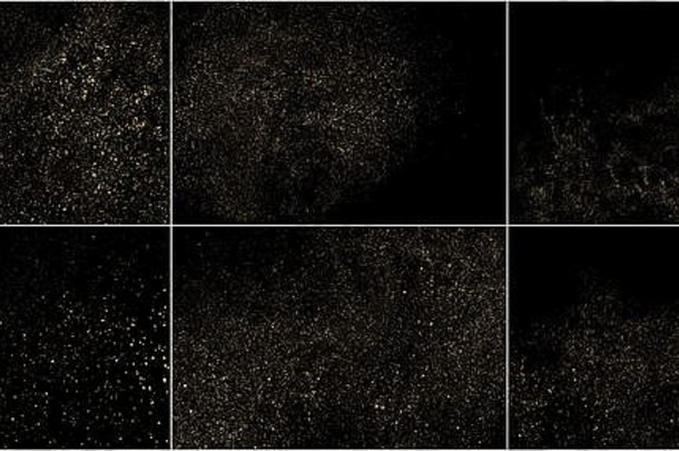 集黄金闪闪发光的纹理孤立的黑色的琥珀色的粒子颜色庆祝背景金爆炸五彩纸屑数字生成的图像
