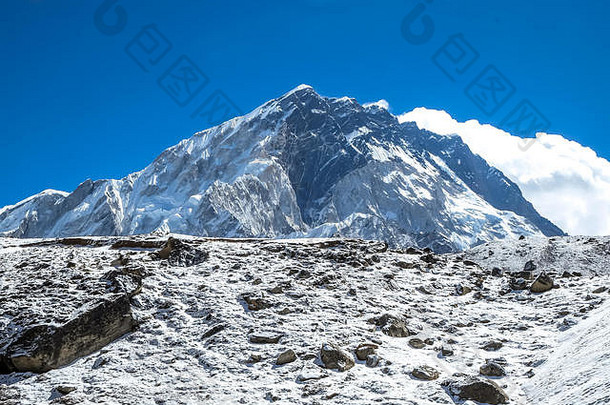 徒步旅行珠穆朗玛峰基地营尼泊尔非洲