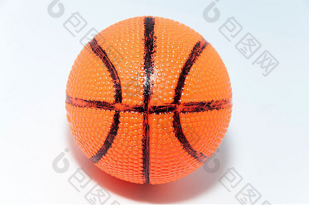 小篮球球橙色条纹