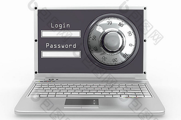 移动PC钢安全锁密码
