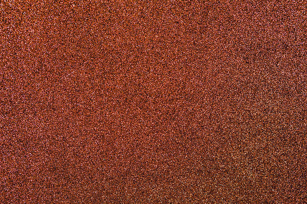 红色的青铜彩色的沙子纸变形背景闪光闪光的