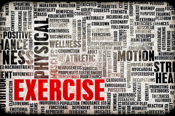 锻炼概念重量损失健康