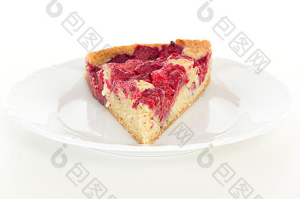 片蛋糕树莓