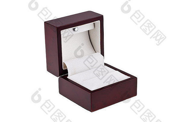 奢侈品礼物盒子孤立的白色背景