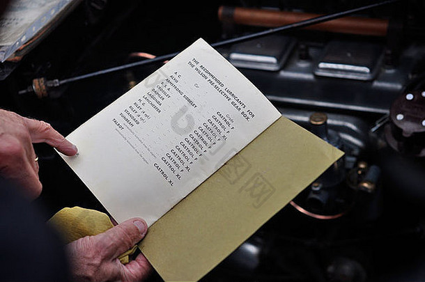 经典车服务书石油改变时间表文档