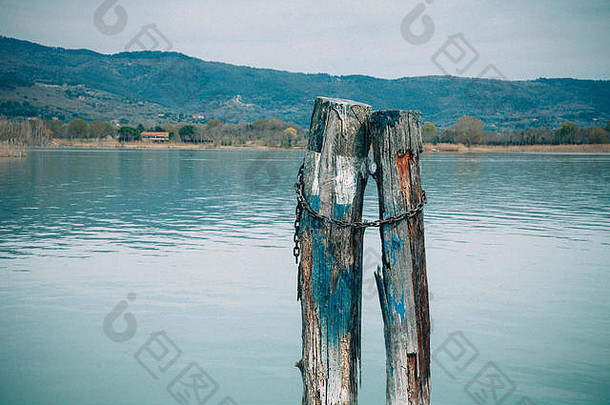 木柱子湖永恒的爱象征