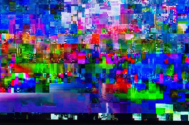 数字故障电视屏幕放错了地方广场静态影响冻结问题广播失败