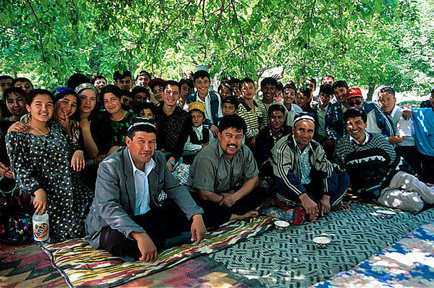 朝圣者巴霍丁纳克什班德陵墓卡斯里orifon布哈拉乌兹别克斯坦