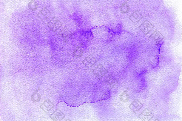 水彩背景油漆紫色的传播
