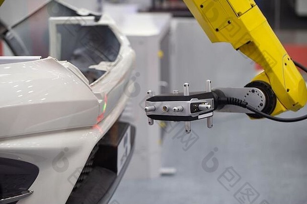 自动化机器人手臂断续器扫描汽车insustry