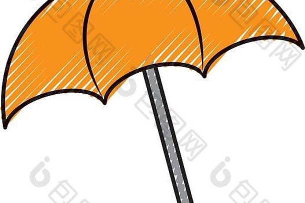 伞多雨的季节保护附件