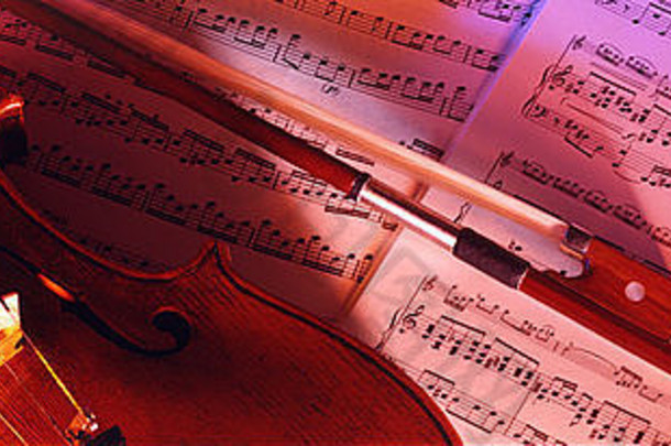 小提琴休息表音乐音乐音乐的音乐的仪器