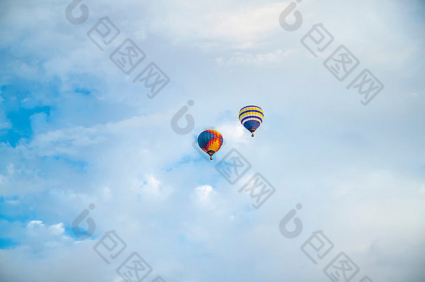 照片气球天空