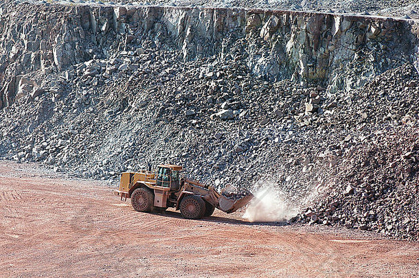 地球动机开车表面我的采石场岩石矿业行业