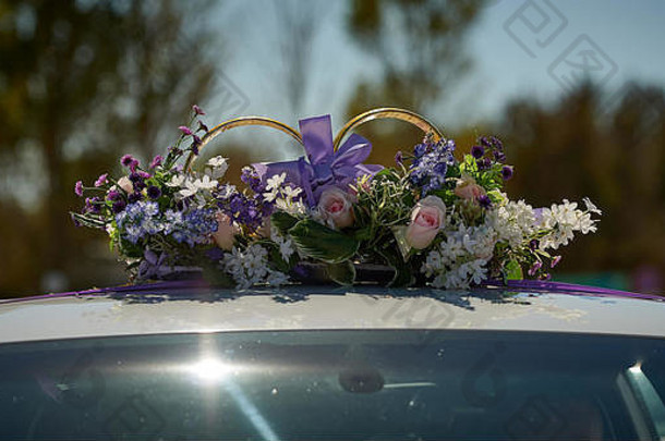 婚礼装饰婚礼车