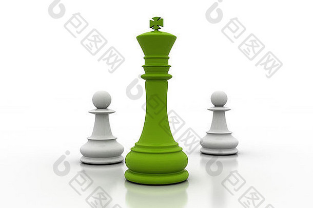绿色国际象棋王