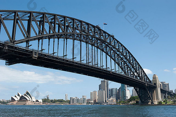 悉尼港口桥歌剧房子