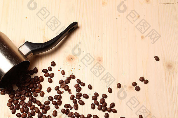 咖啡豆子分散表格