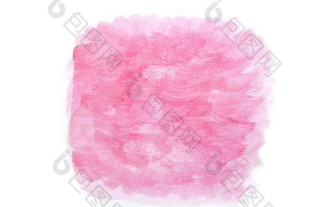 手绘粉红色的摘要背景